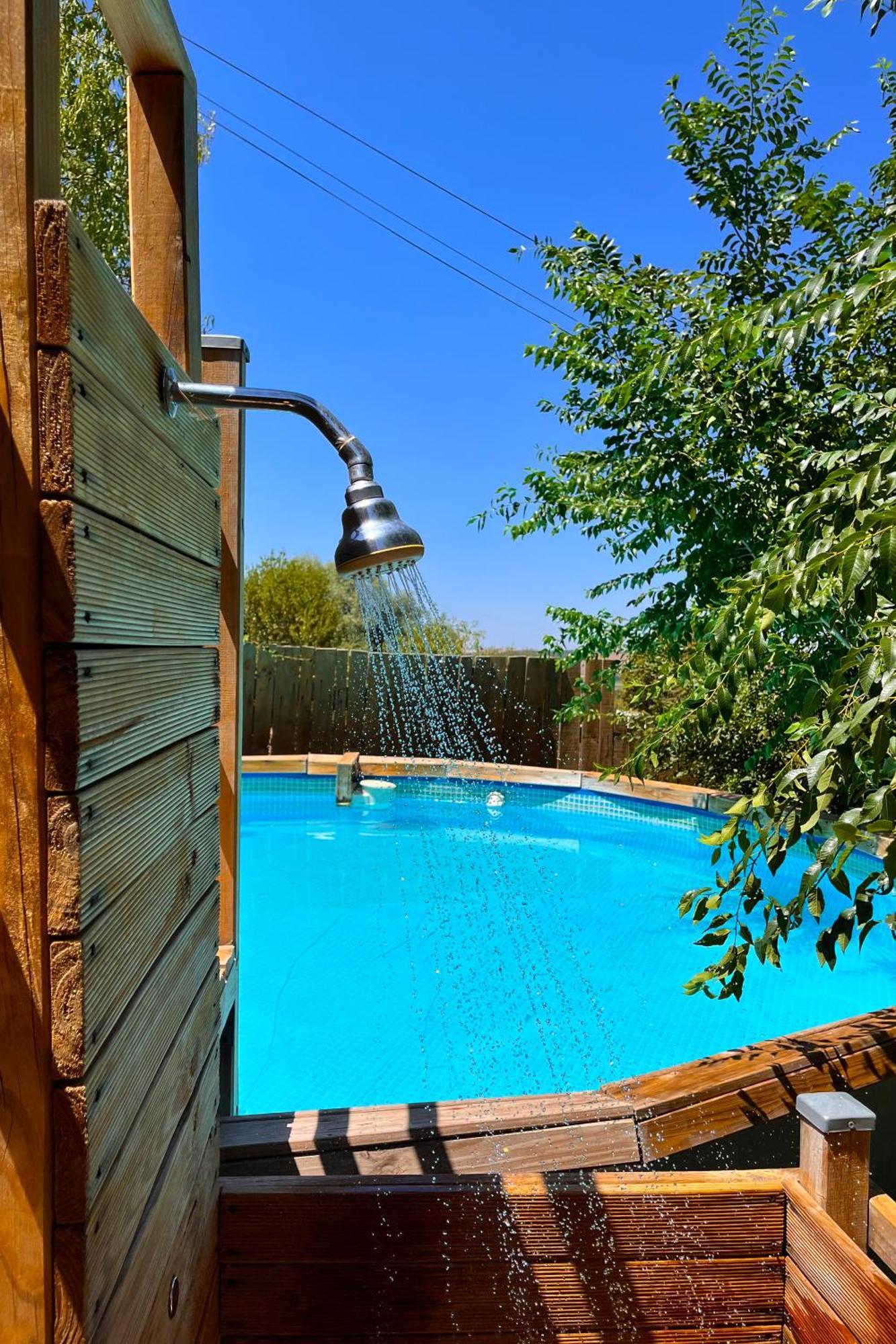 Fee4Me Cabin With Pool And Garden San Martín de la Vega Exterior foto